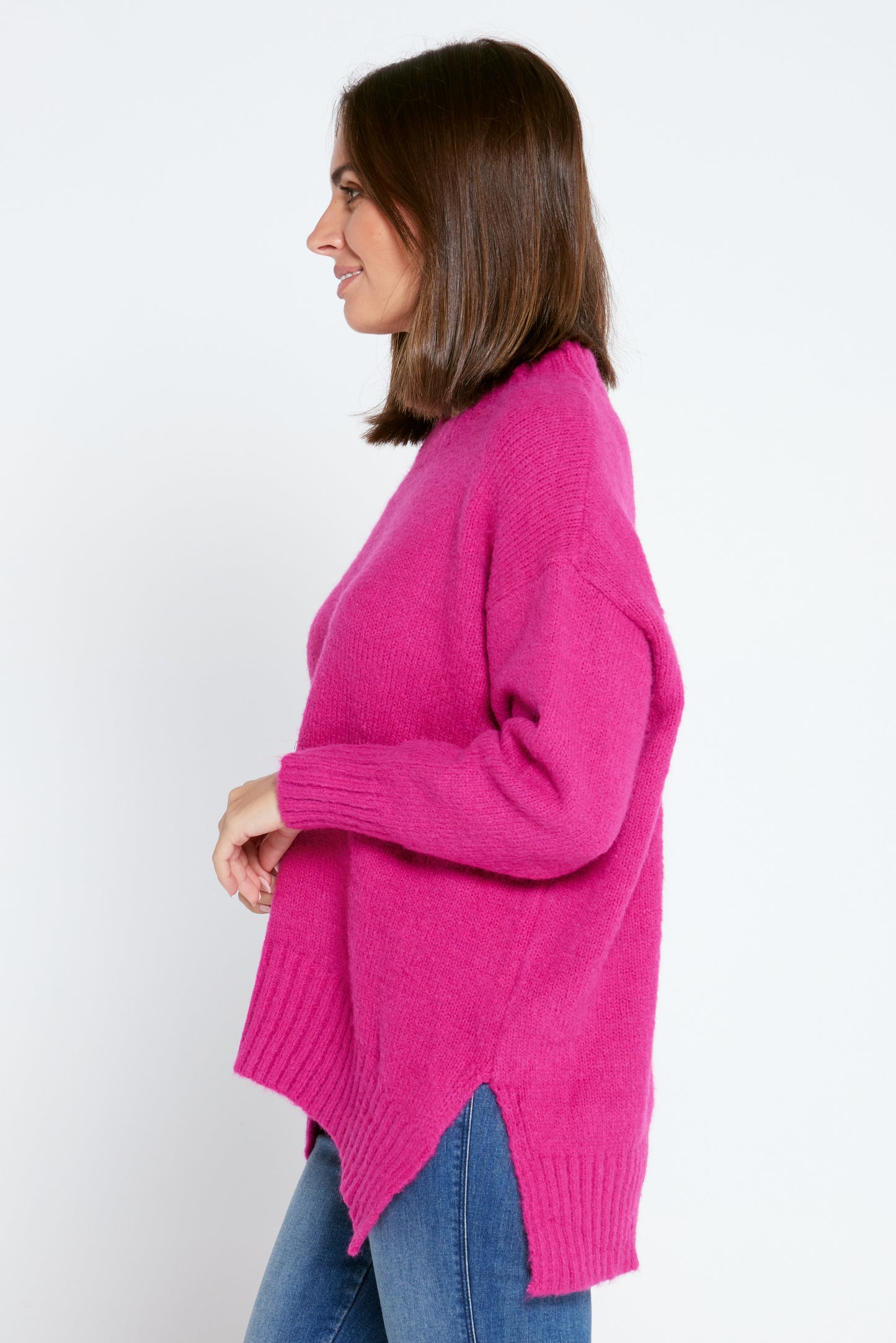 Linette Knit - Hot Pink