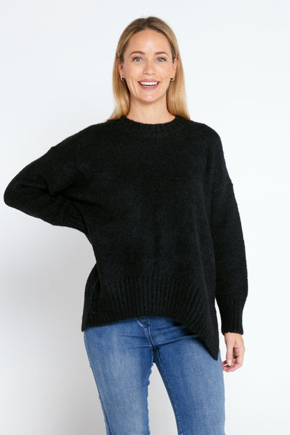 Linette Knit - Blackened Charcoal