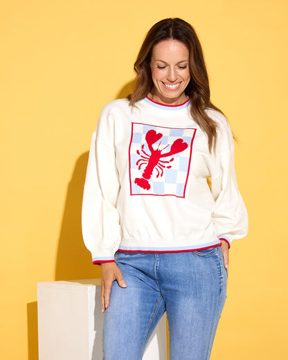 Rock Lobster Jumper - Ivory