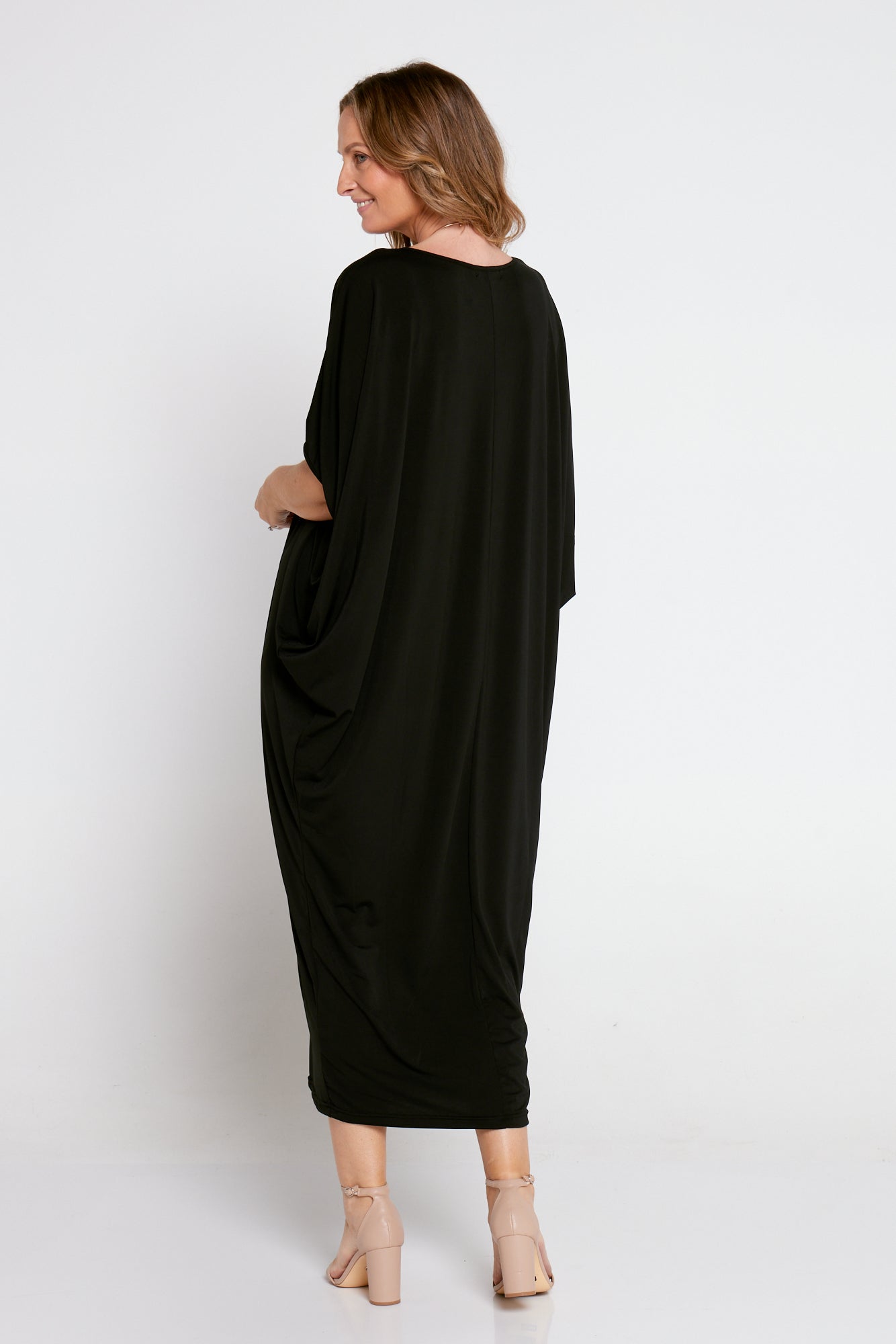 Long Sleeve Cocoon Dress