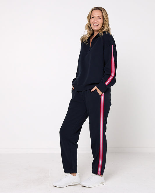 Lover Track Pant - Navy