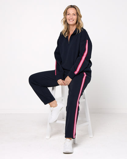 Lover Track Pant - Navy