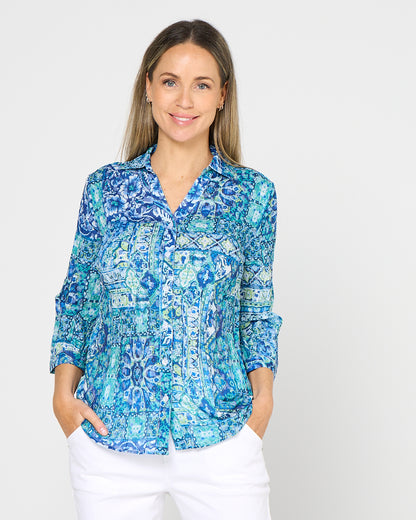 Mirella Shirt - Amalfi Mosaic