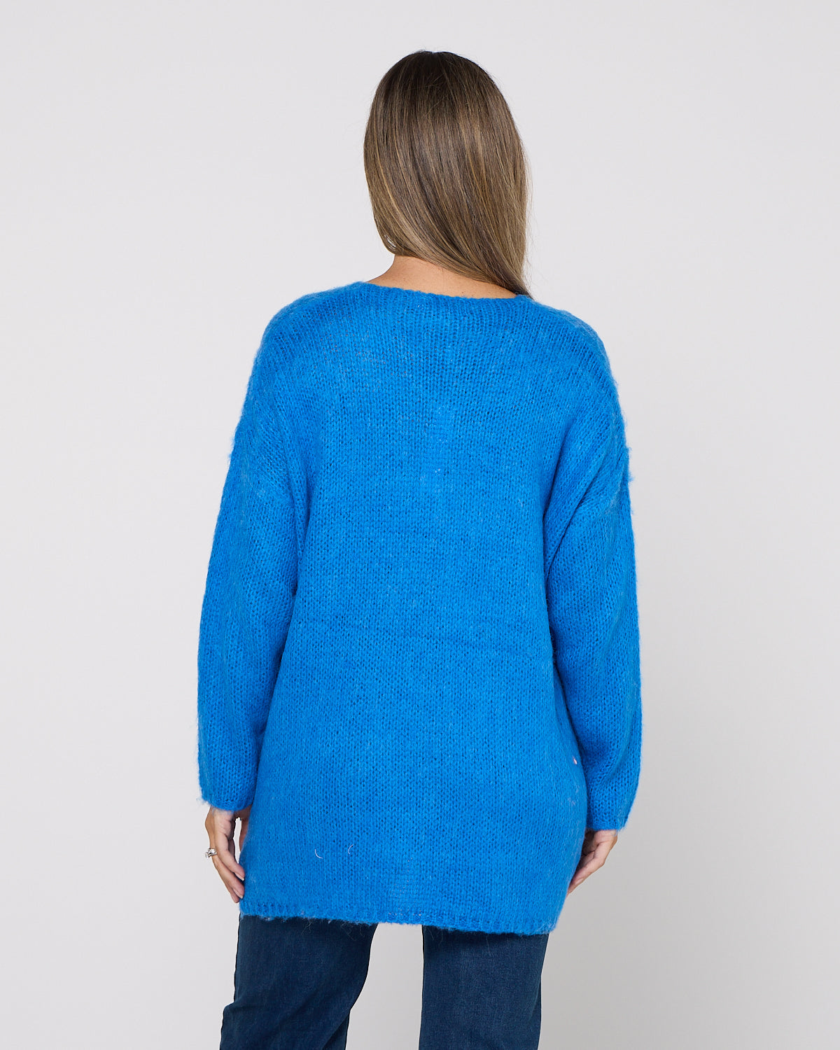Lyon Relaxed Jumper - Cobalt