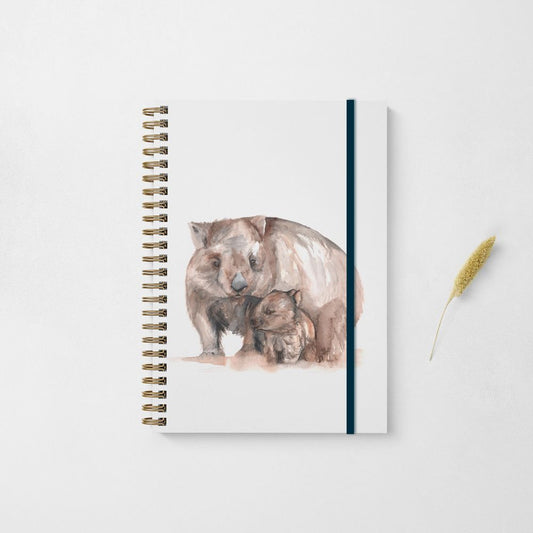 Wombat Notebook by Meg Hawkins