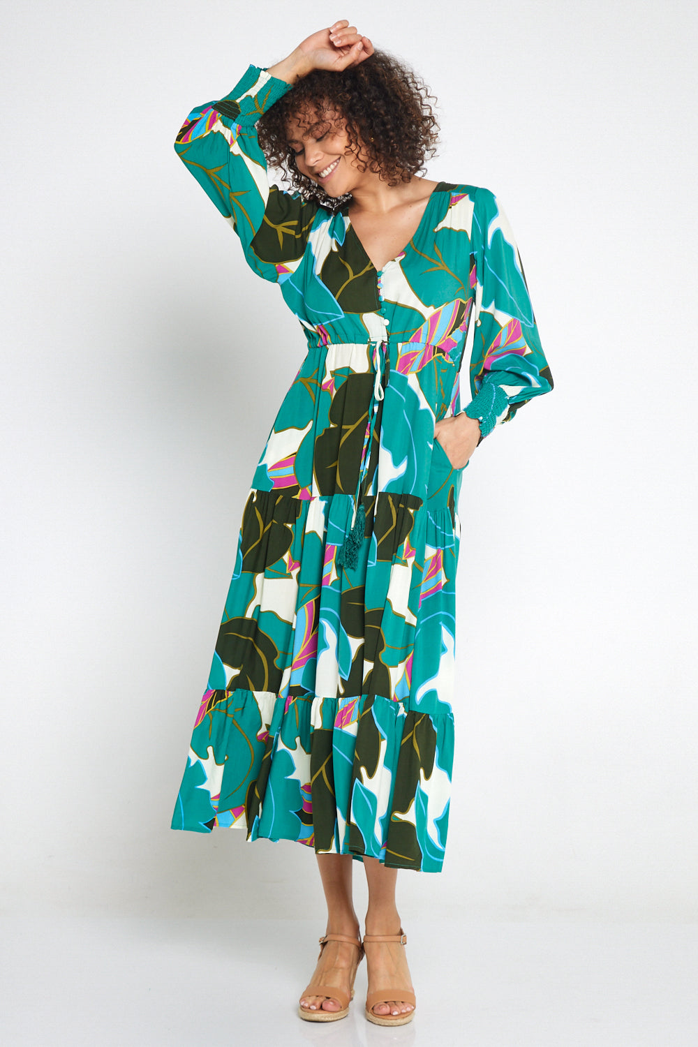 Long sleeve maxi dress winter store