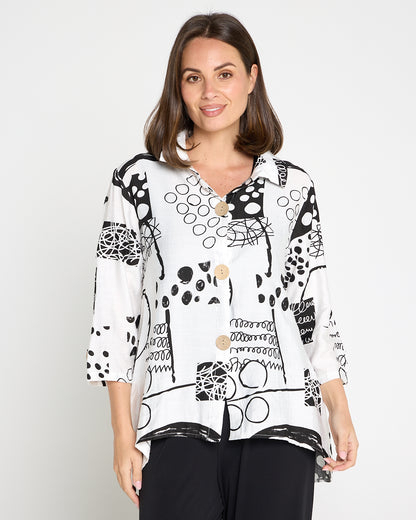 Maria Shirt - White