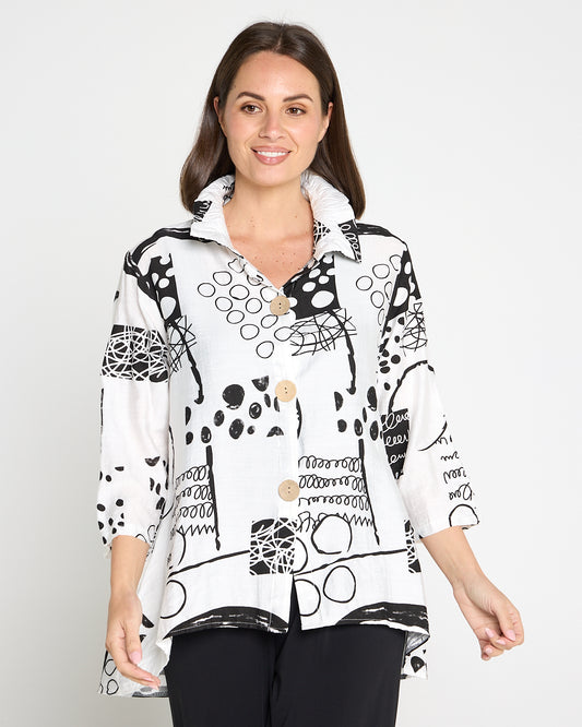 Maria Shirt - White