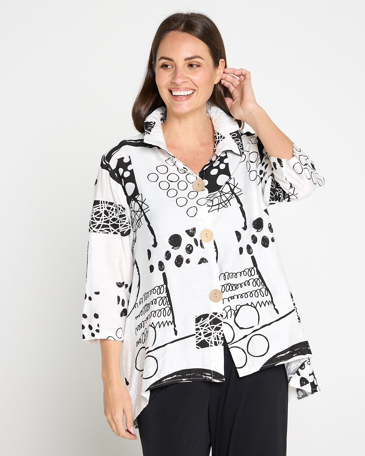 Maria Shirt - White