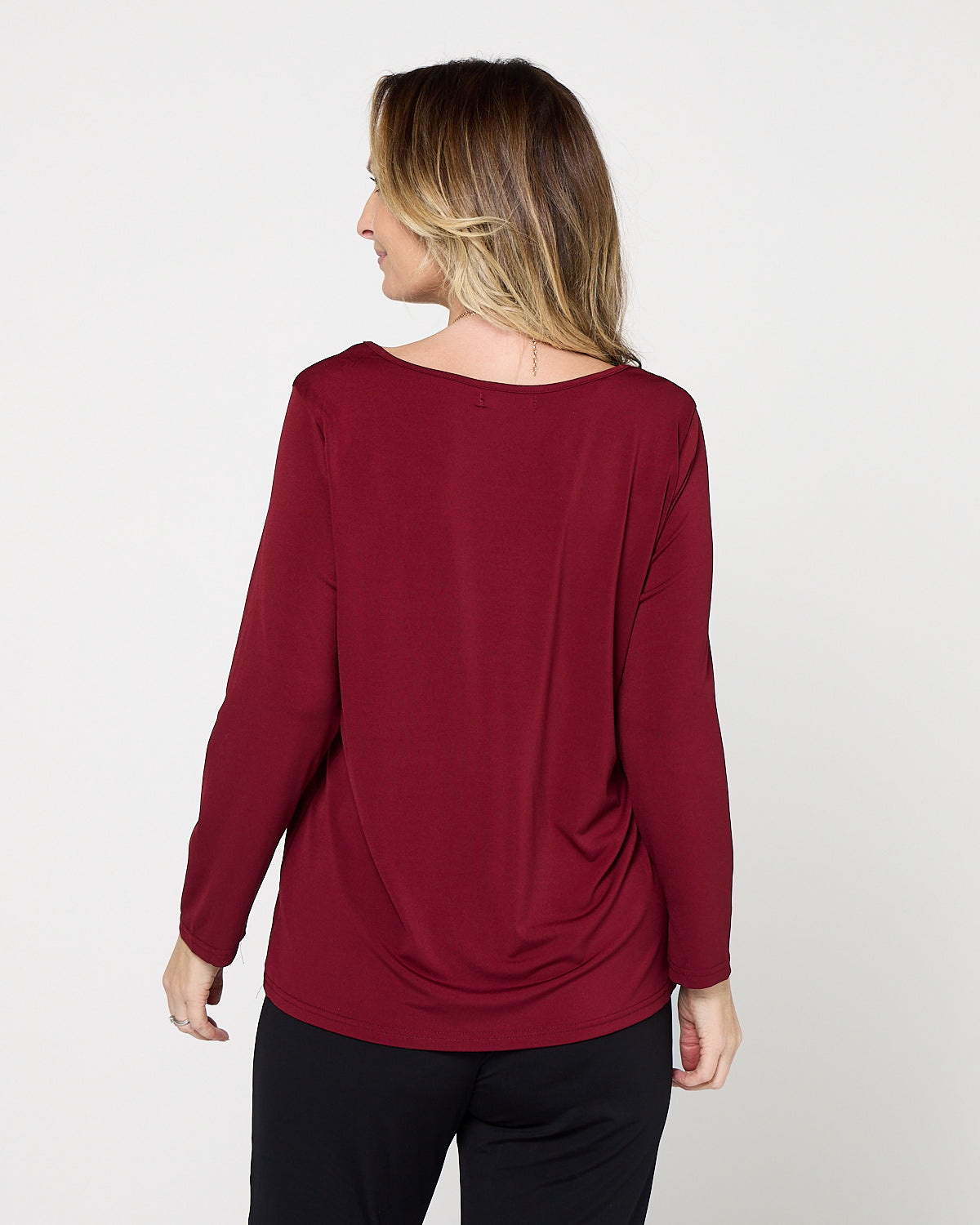 Marsden Top  - Burgundy