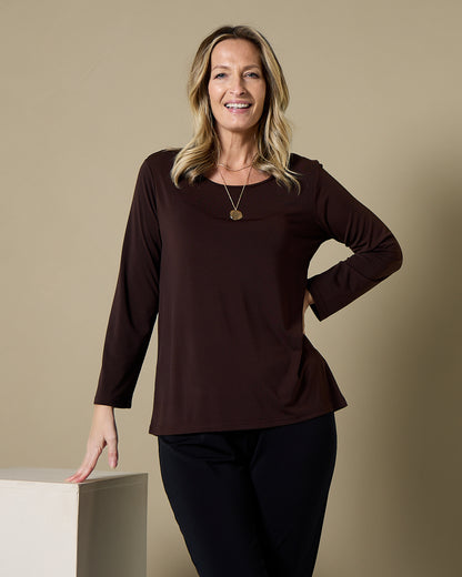 Marsden Top  - Chocolate