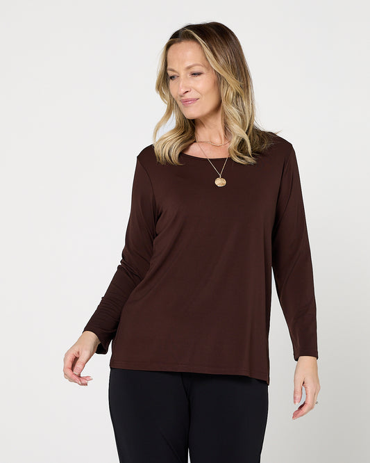 Marsden Top  - Chocolate