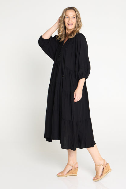 Mata Dress - Black