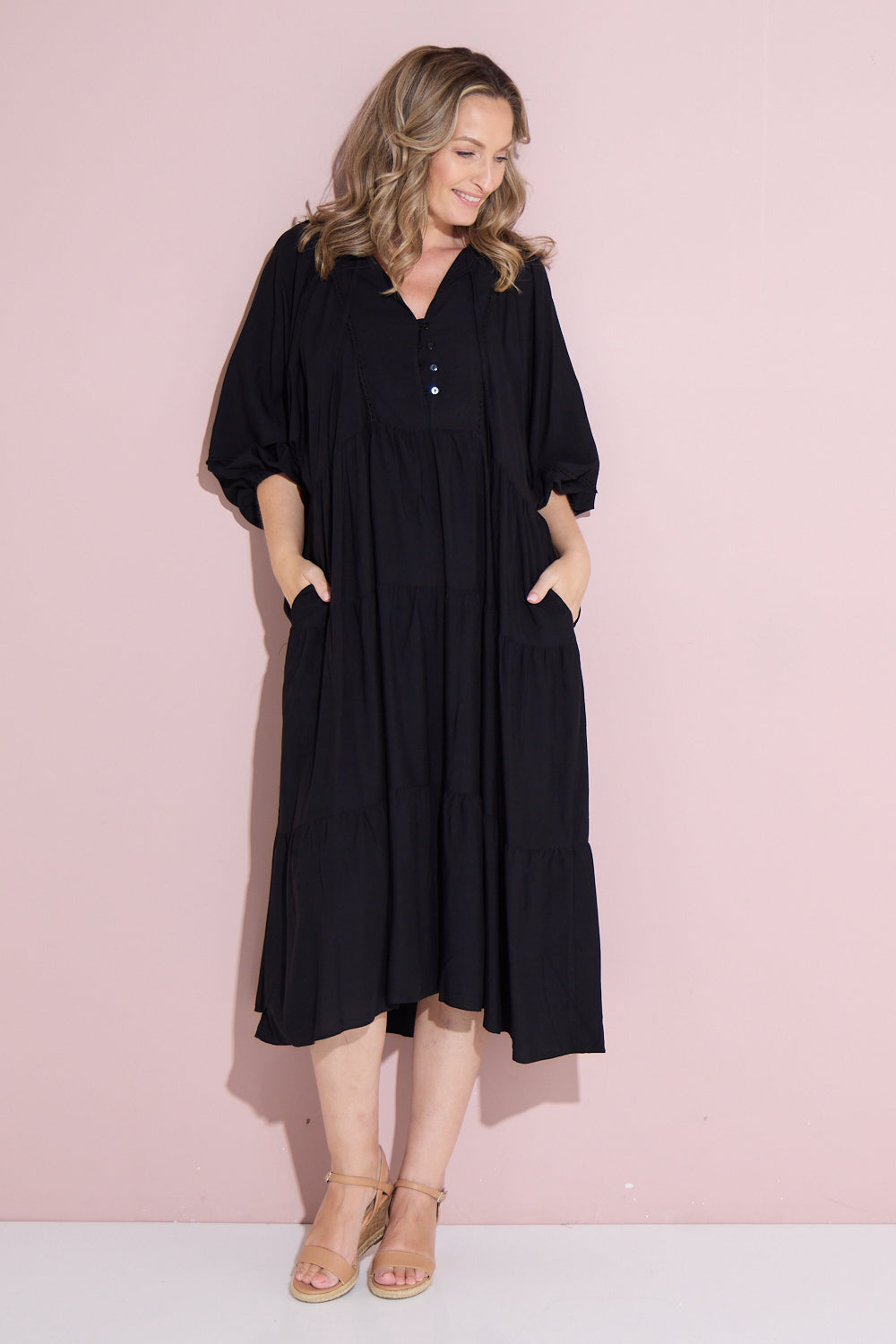 Mata Dress - Black