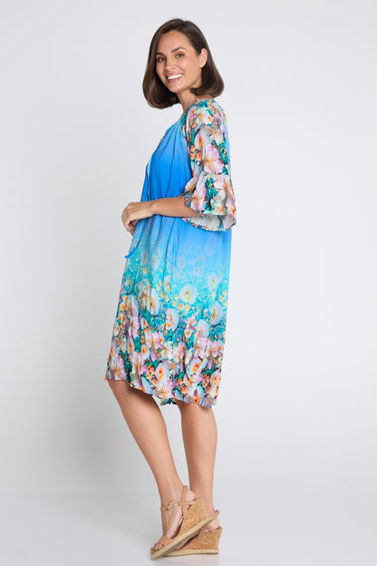 Kumasi Dress - Tropical Bloom