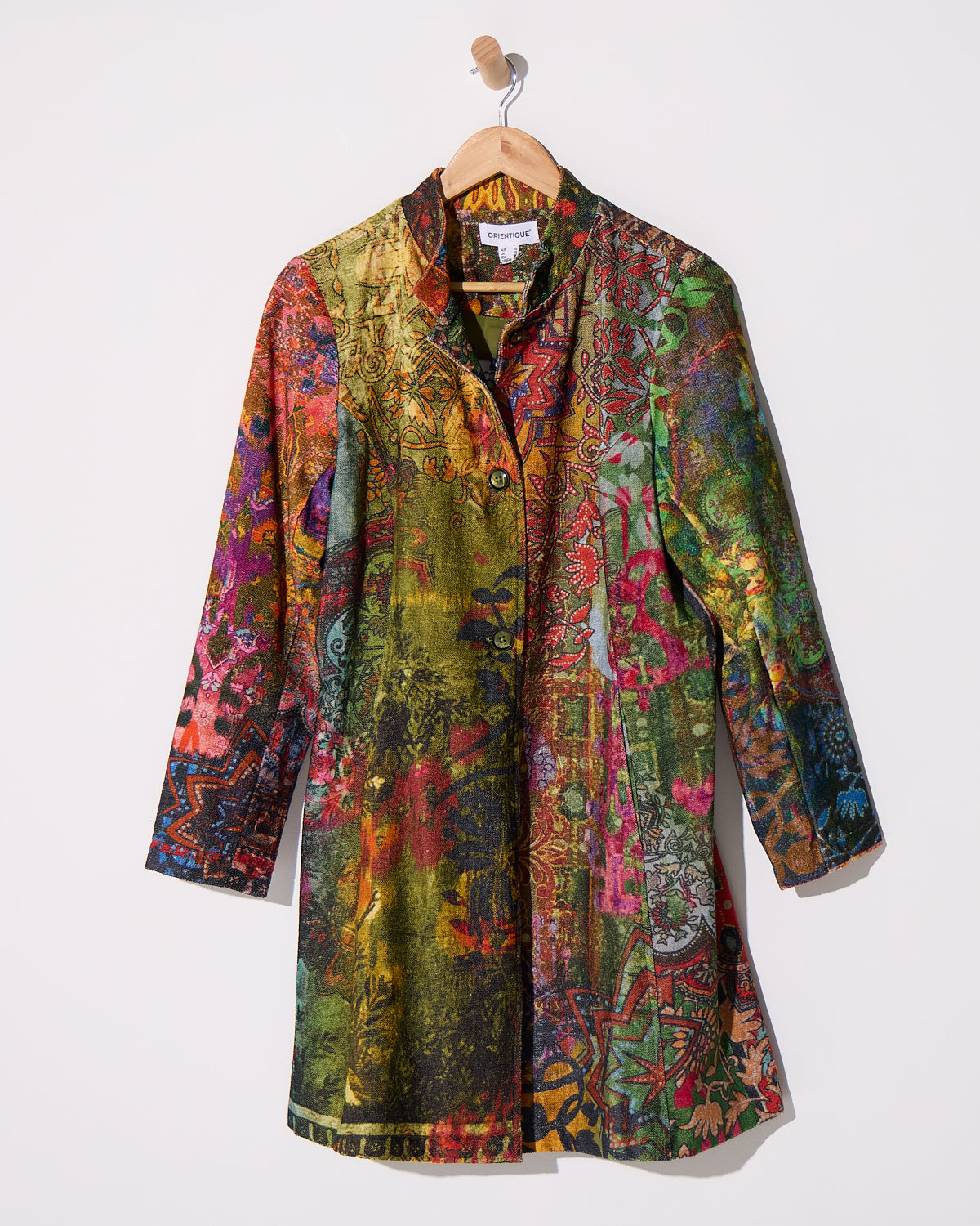 Spada Coat - Olive Print