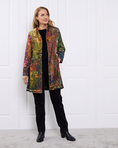 Spada Coat - Olive Print