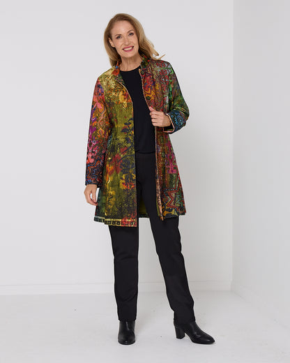 Spada Coat - Olive Print