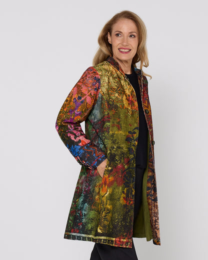 Spada Coat - Olive Print