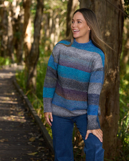 Harbour Stripe Knit - Blue Multi