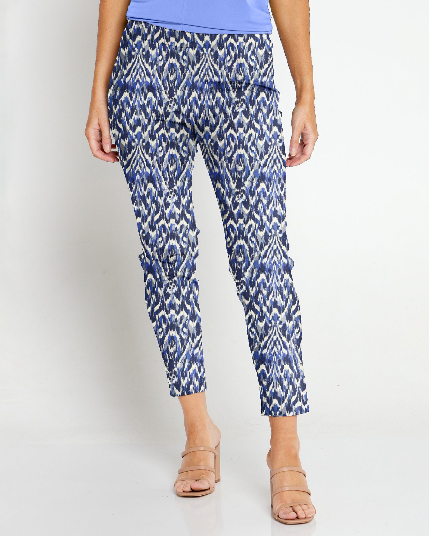 Moira Pants - Blue Print