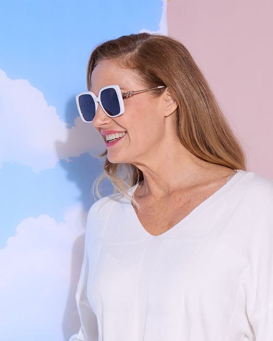 Monaco Sunglasses - White