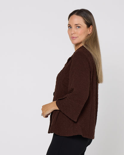 Milan Jacket - Chocolate