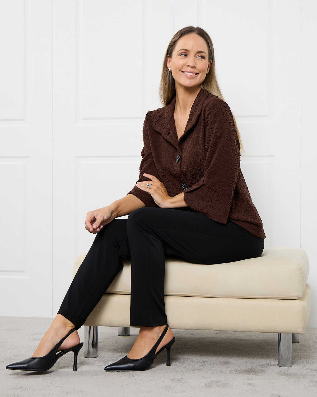 Milan Jacket - Chocolate