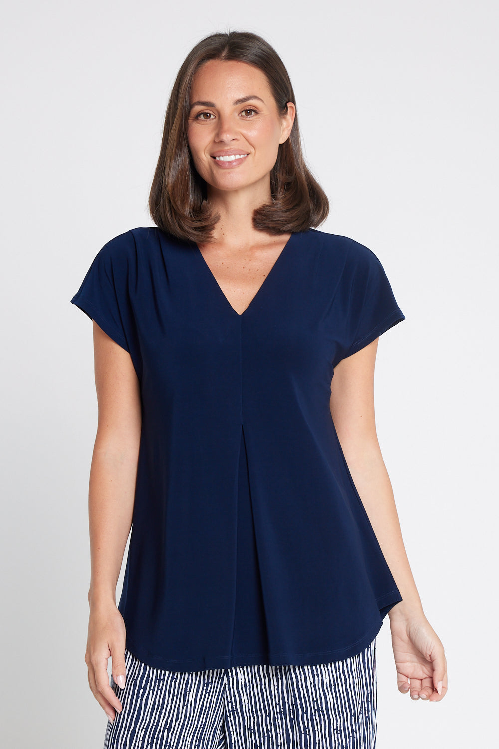 Ashlyn Top - Navy