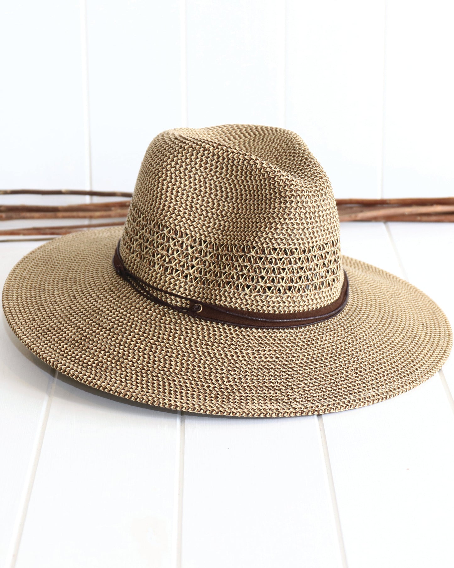 Nico Chocolate Panama Hat