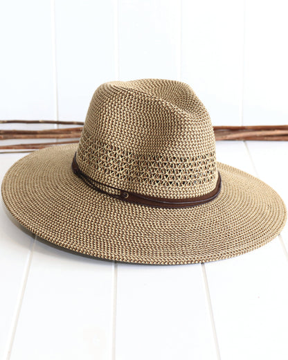Nico Chocolate Panama Hat