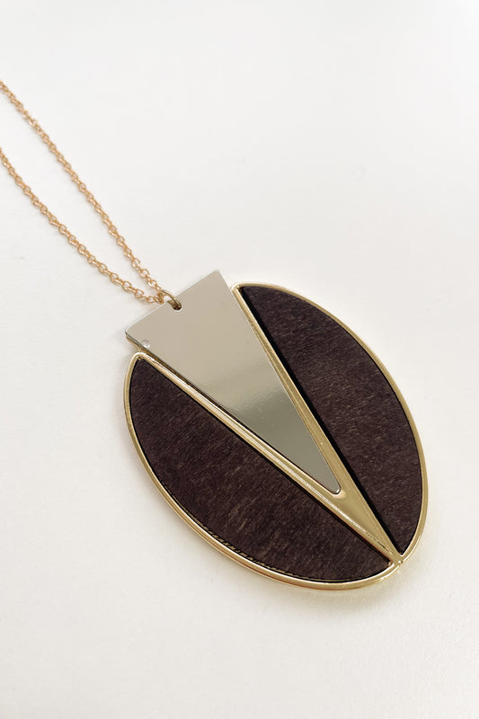 Harlow Necklace - Gold/Black