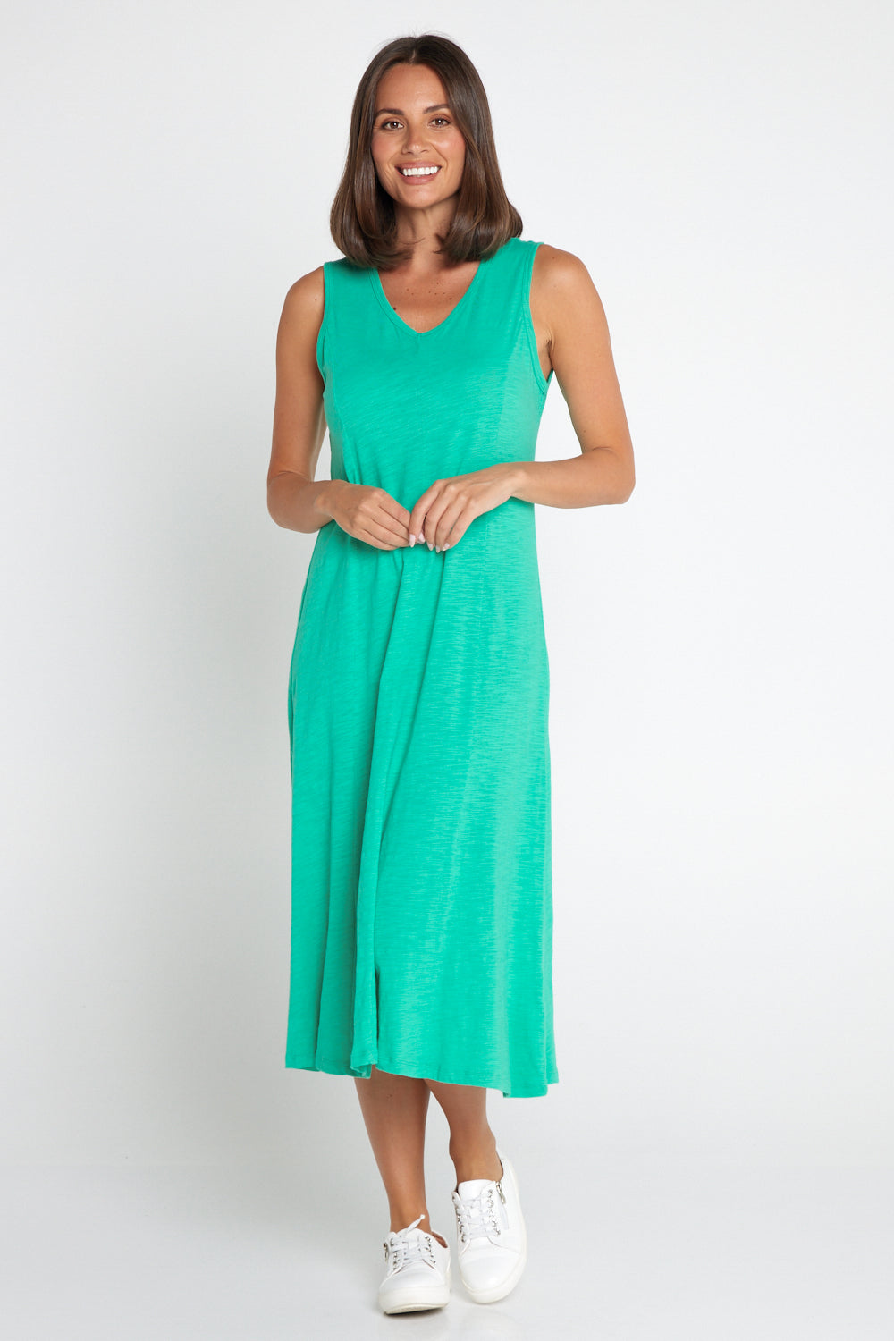 Diana V Core Dress - Spearmint