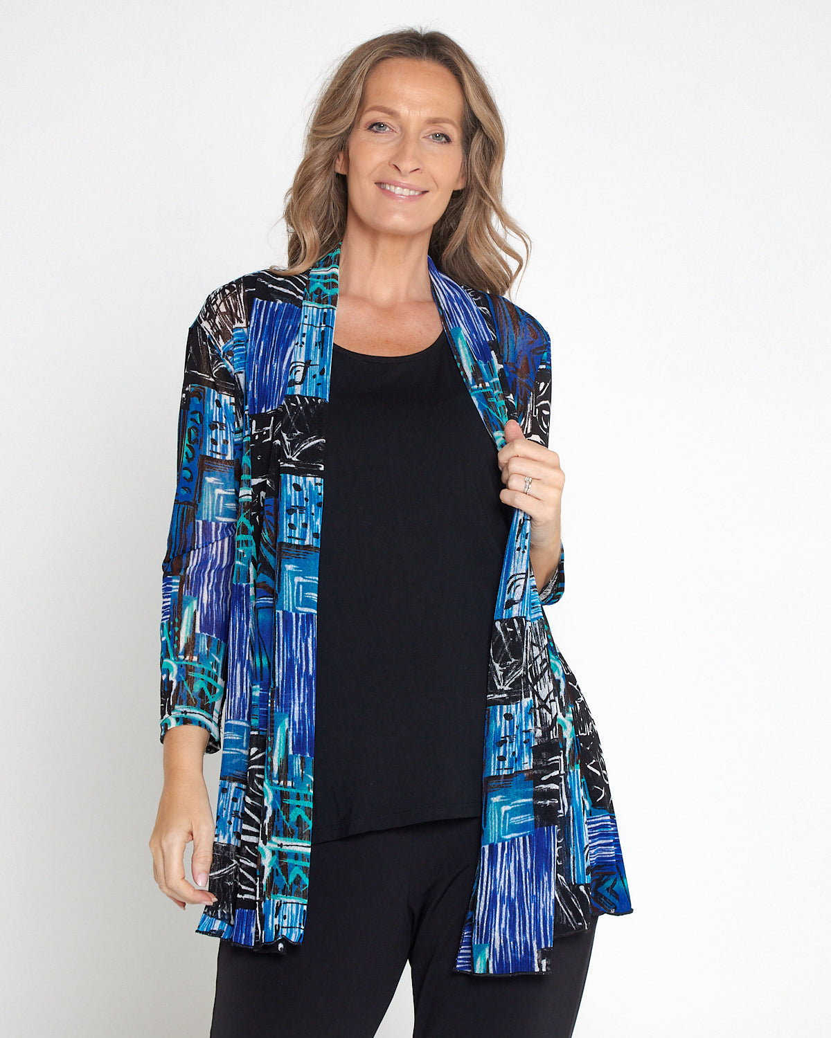 Naomi Mesh Jacket - Coastal Evening