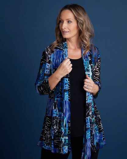 Naomi Mesh Jacket - Coastal Evening