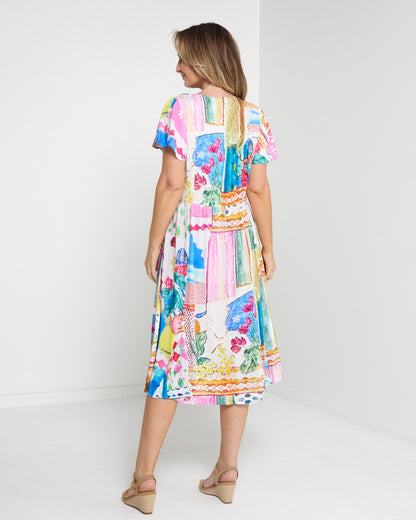 Cornwall Dress - Floral Gelato