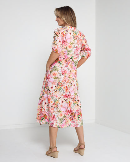 Brookhaven Dress - Pink Bouquet