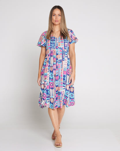 Brighton Petite Dress - Aloha Sunrise