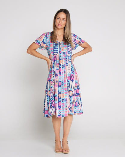 Brighton Petite Dress - Aloha Sunrise