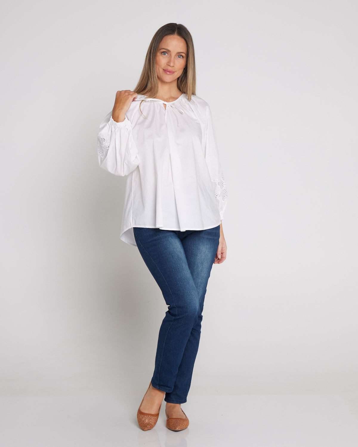 Nilsa Blouse - Lotus
