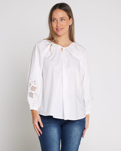 Nilsa Blouse - Lotus