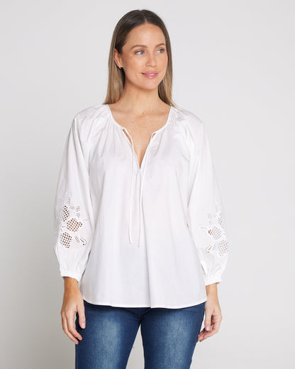 Nilsa Blouse - Lotus