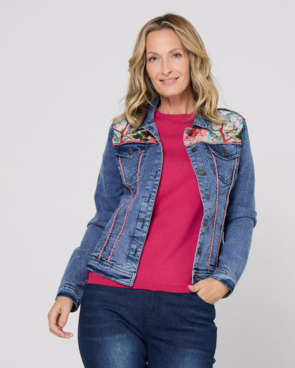 Avery Cotton Knit Tee - Pink