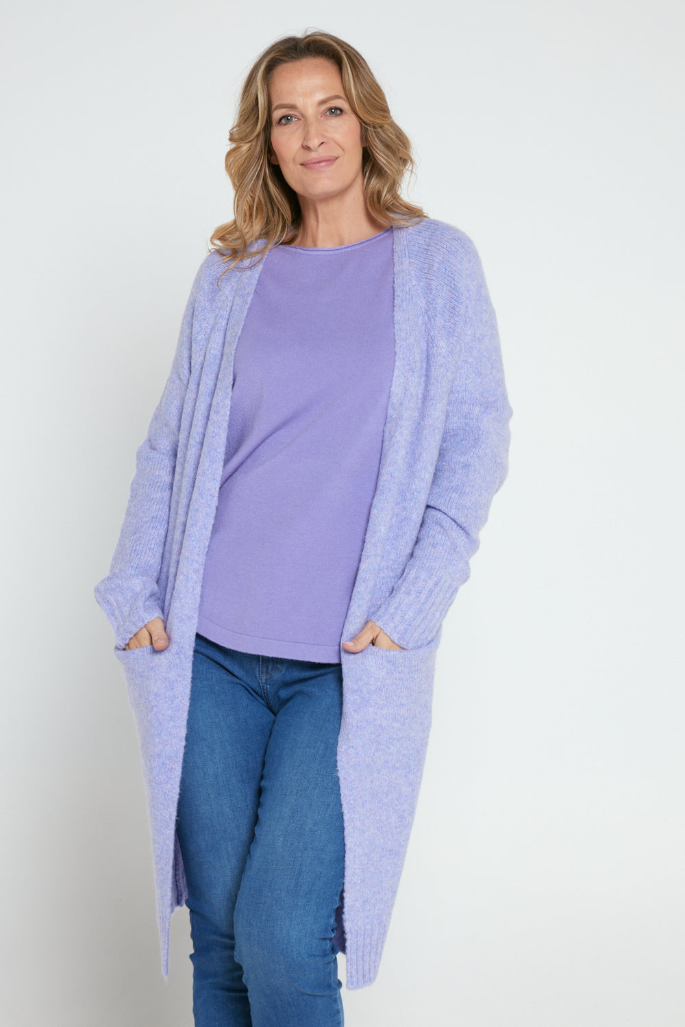 Lavender cardigan store