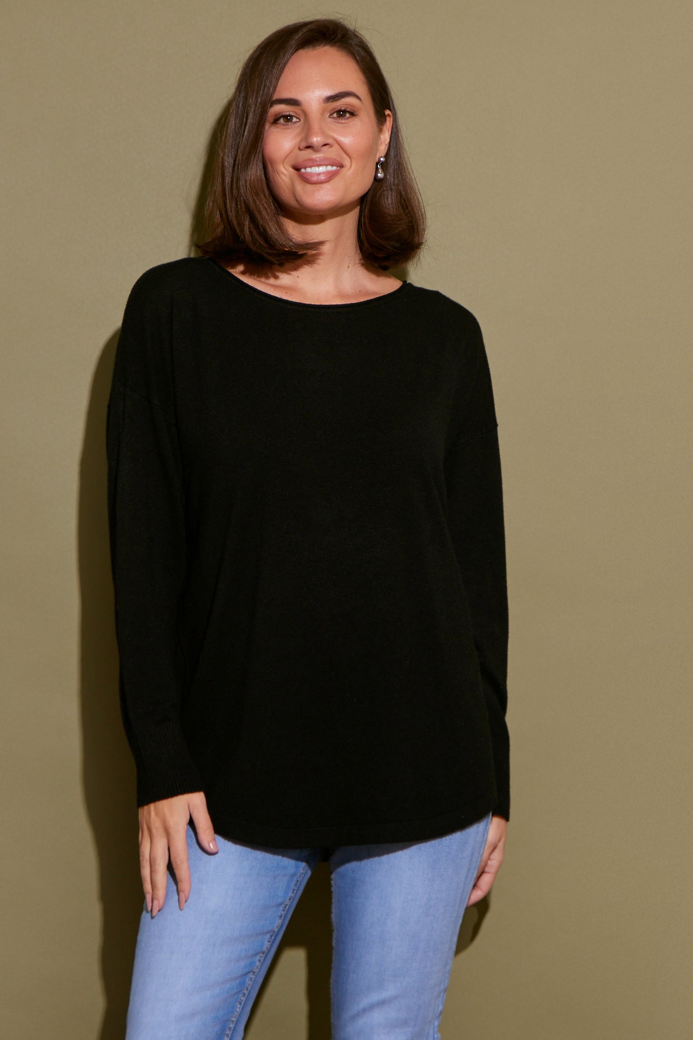 Nola Knit Jumper - Black