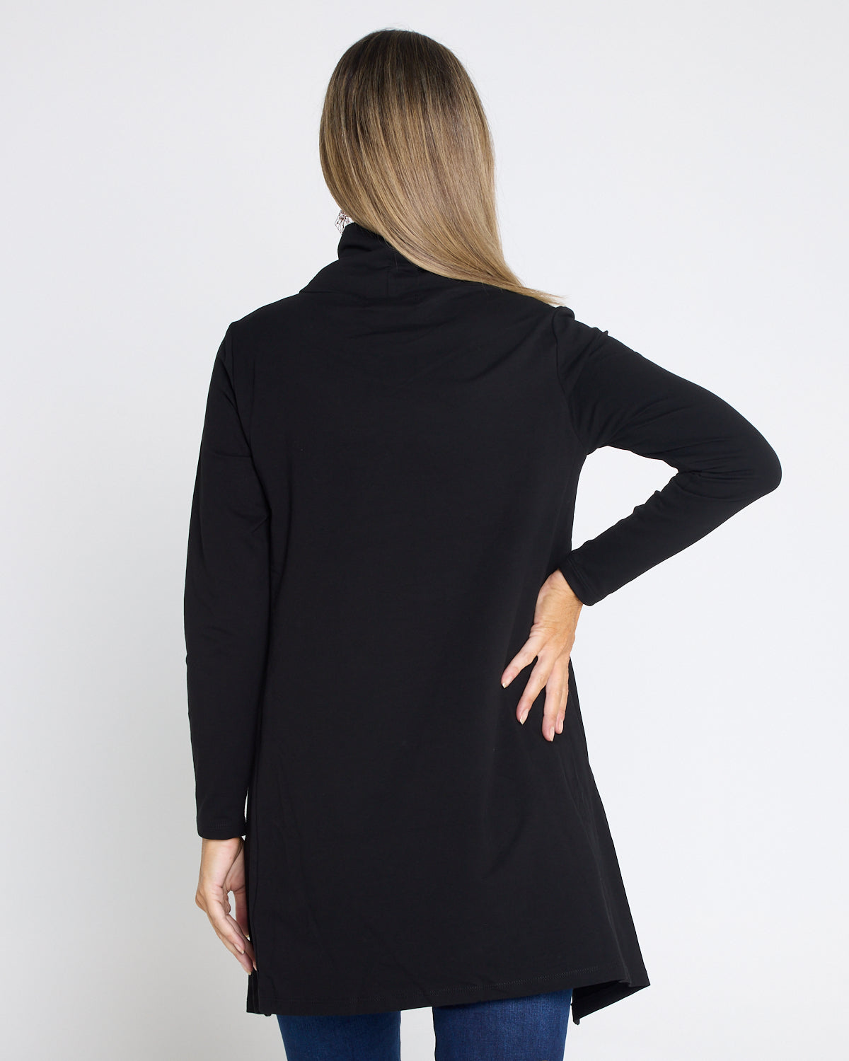 Joslin Cowl Tunic - Black