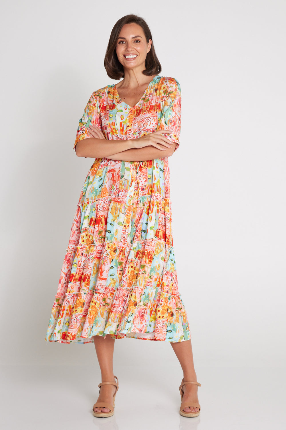 O'Hare Dress - Sunset Fiesta