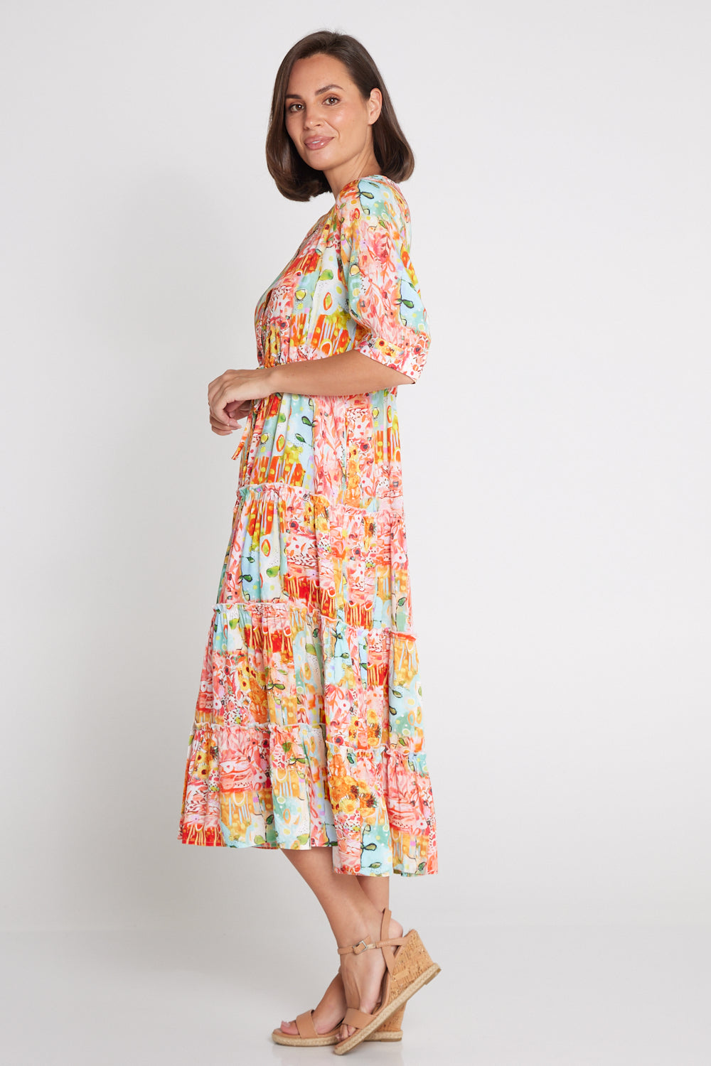 O'Hare Dress - Sunset Fiesta