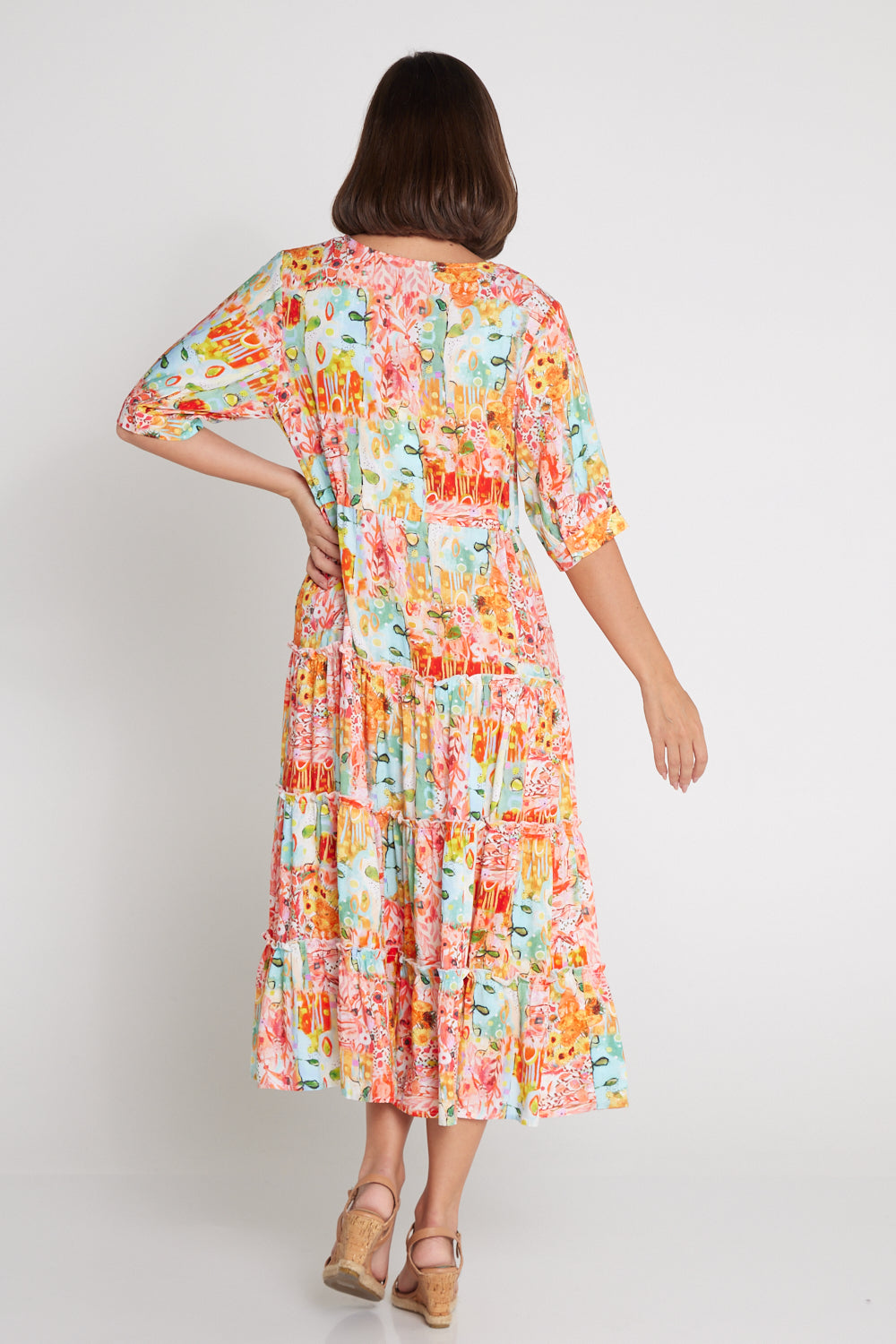 O'Hare Dress - Sunset Fiesta