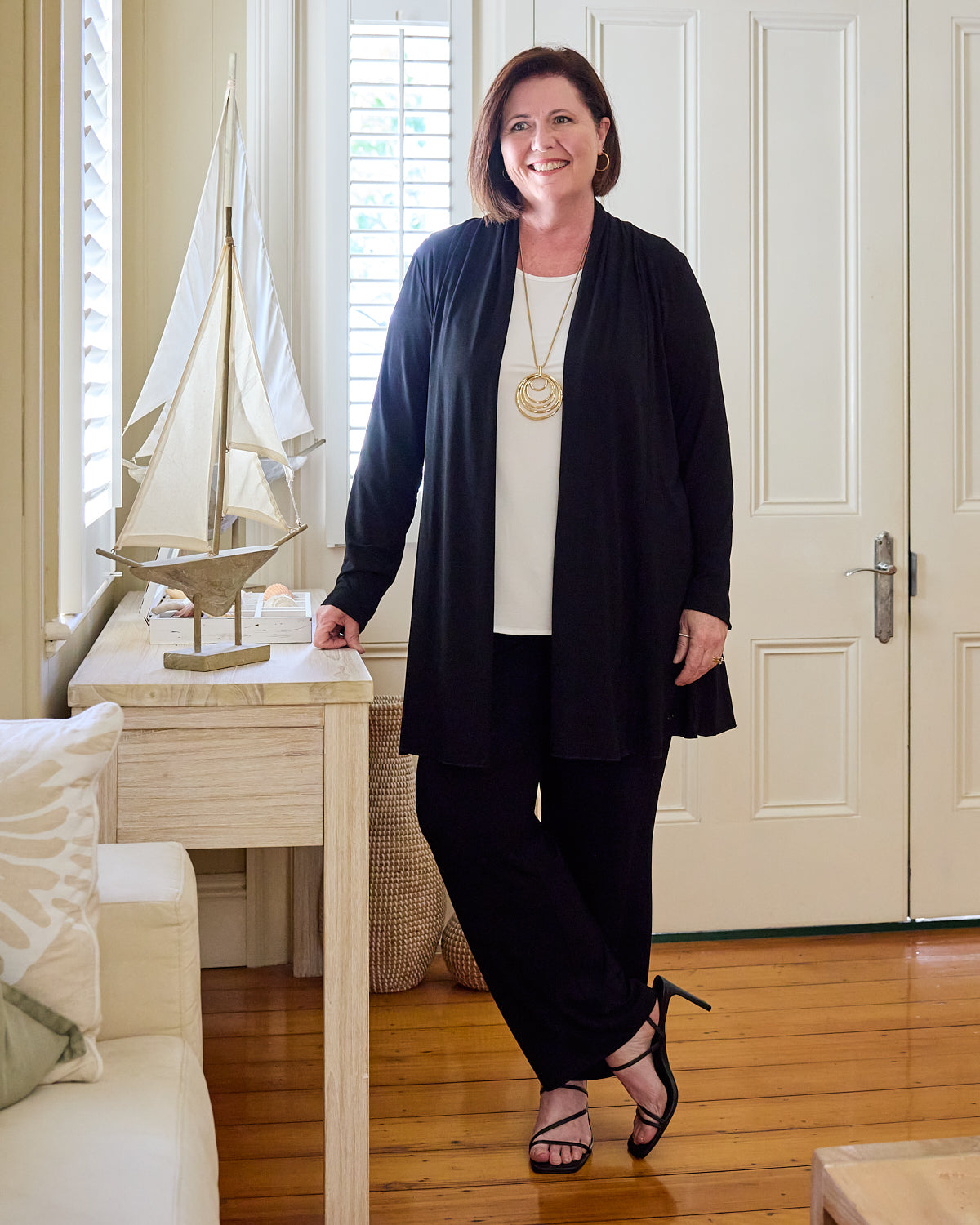Oaklands Bamboo Jacket - Black